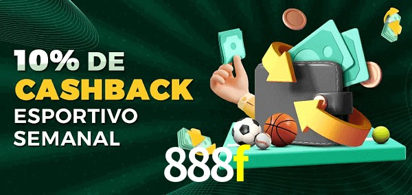 10% de bônus de cashback na 888f